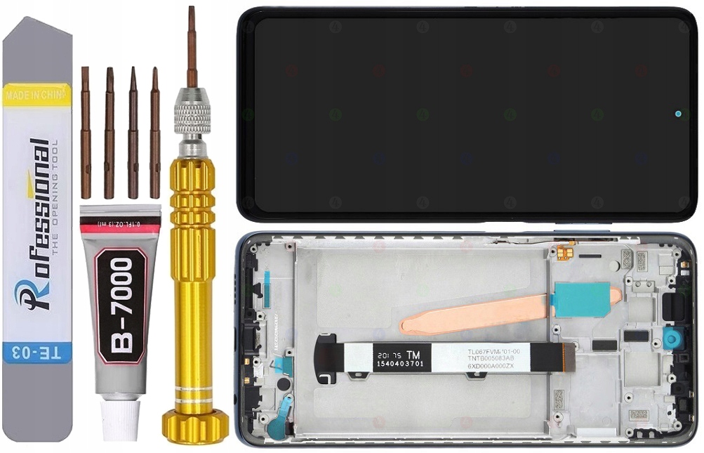 Displej Pro Xiaomi Poco X3 LCD Obrazovka Rámeček