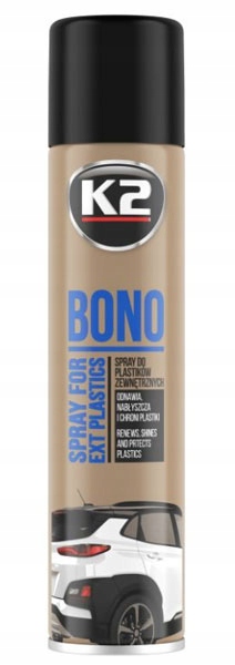 

K2 Bono spray do zewnętrznych plastików 300ml K150