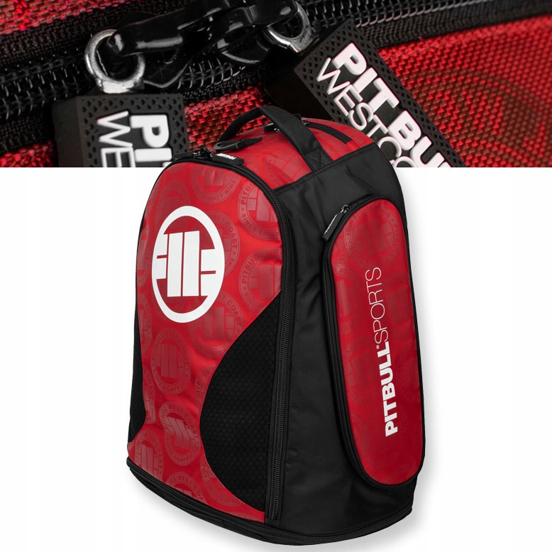 Treningowy Średni Plecak Sportowy Pitbull Rozkładany New Logo