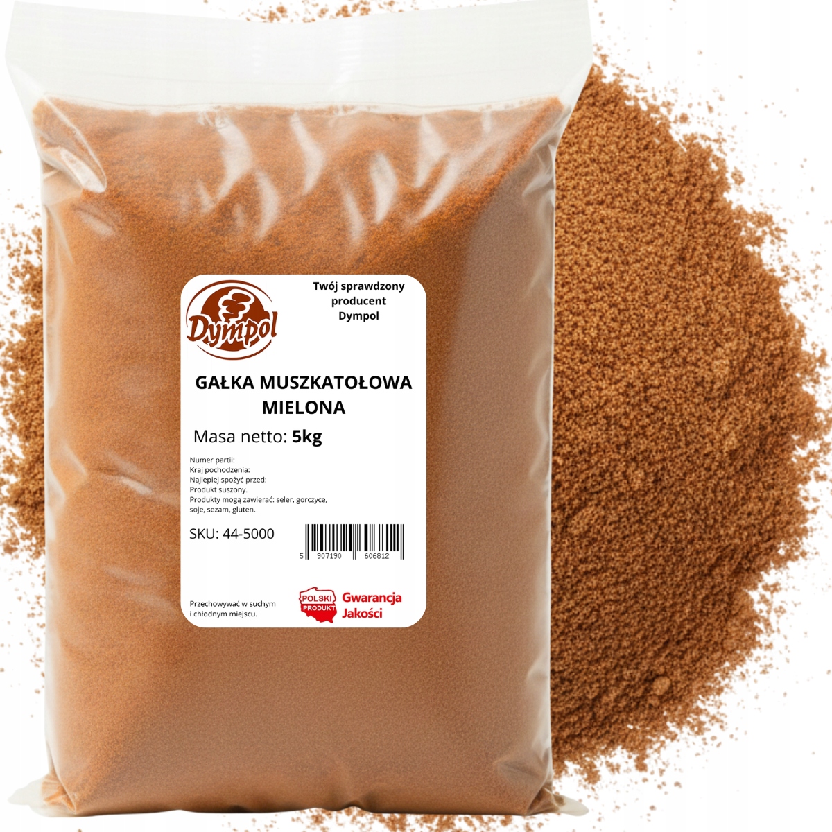 Mletá Muškátová Hlavička Aromatická přírodní Koření 5 kg