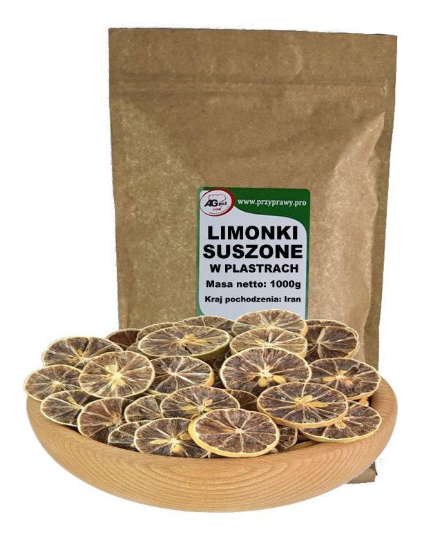 Limonki Suszone Plastry 1000g W Plastrach