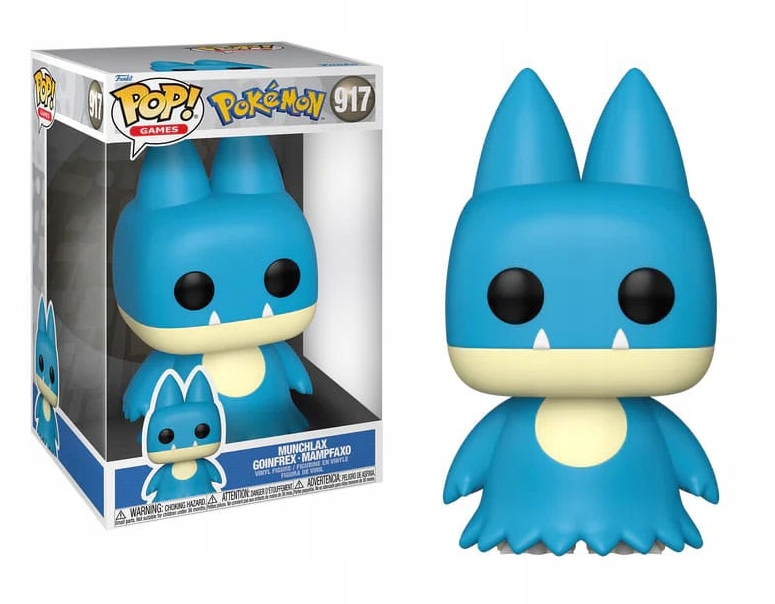 Munchlax 917 Jumbo 25 cm Pokemon Funko Pop! Vinyl