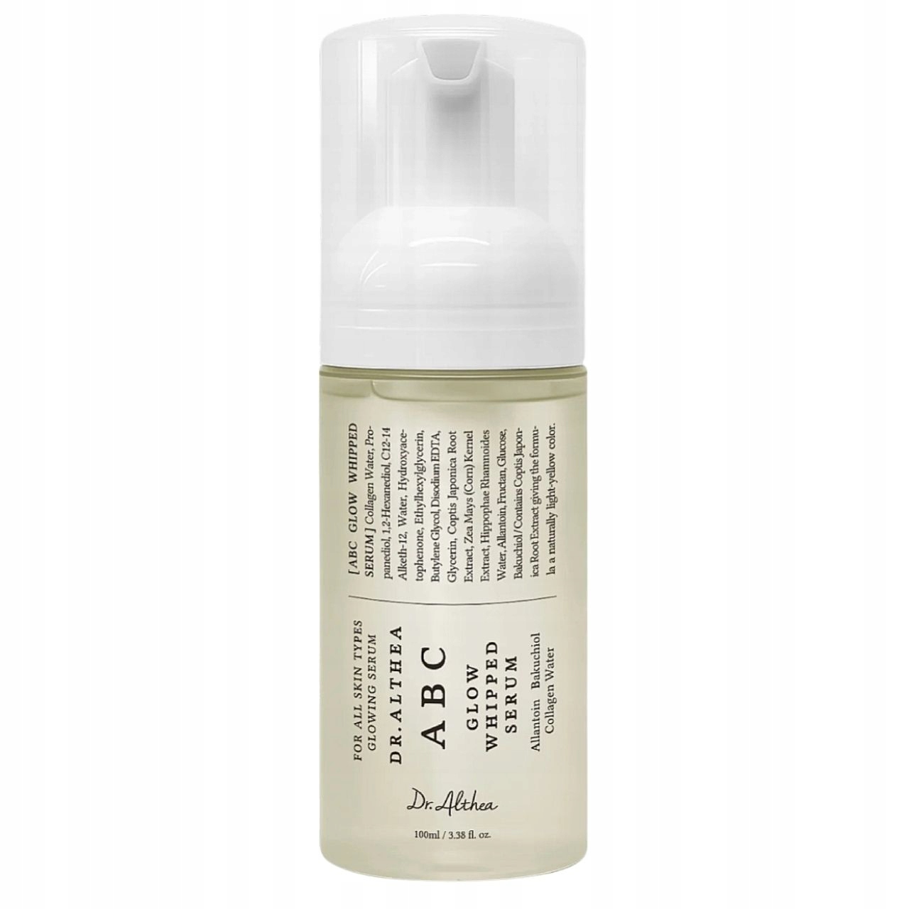 Sérum na obličej Abc Glow Whipped podporuje lesk a hladkost Rozjasnění 100 ml
