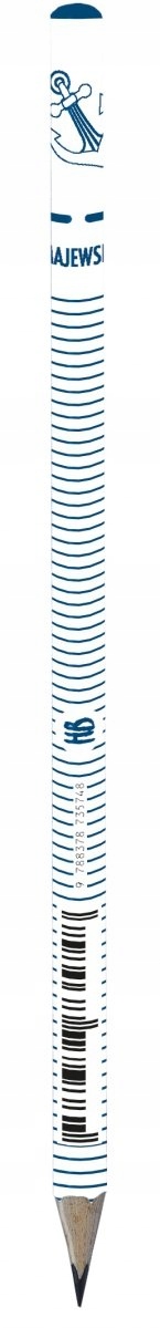 Ołówki trójkątne HB Marine Majewski Twardość HB