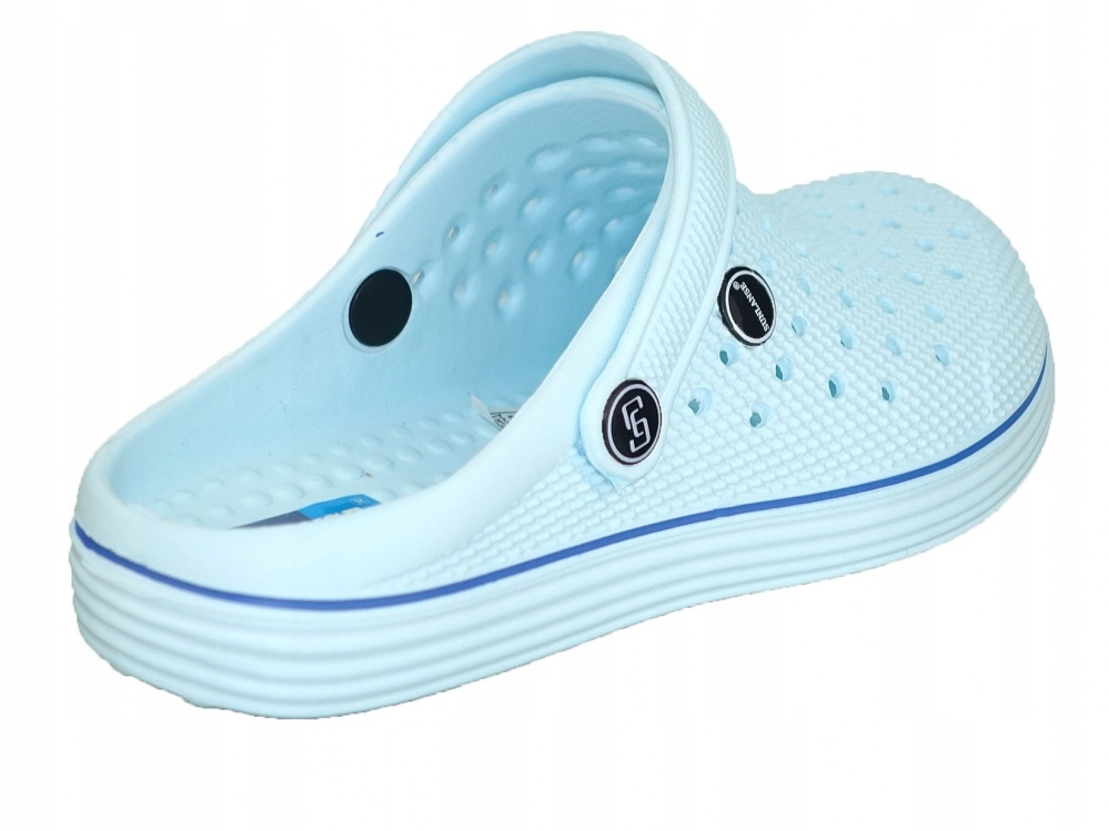 KROKSY KLAPKI OGRODOWE BASENOWE LACZKI LATO Rozmiar 40