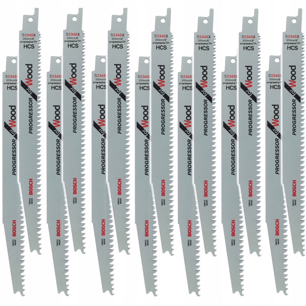 ZESTAW 25 BRZESZCZOT DO DREWNA S 2345 X BOSCH