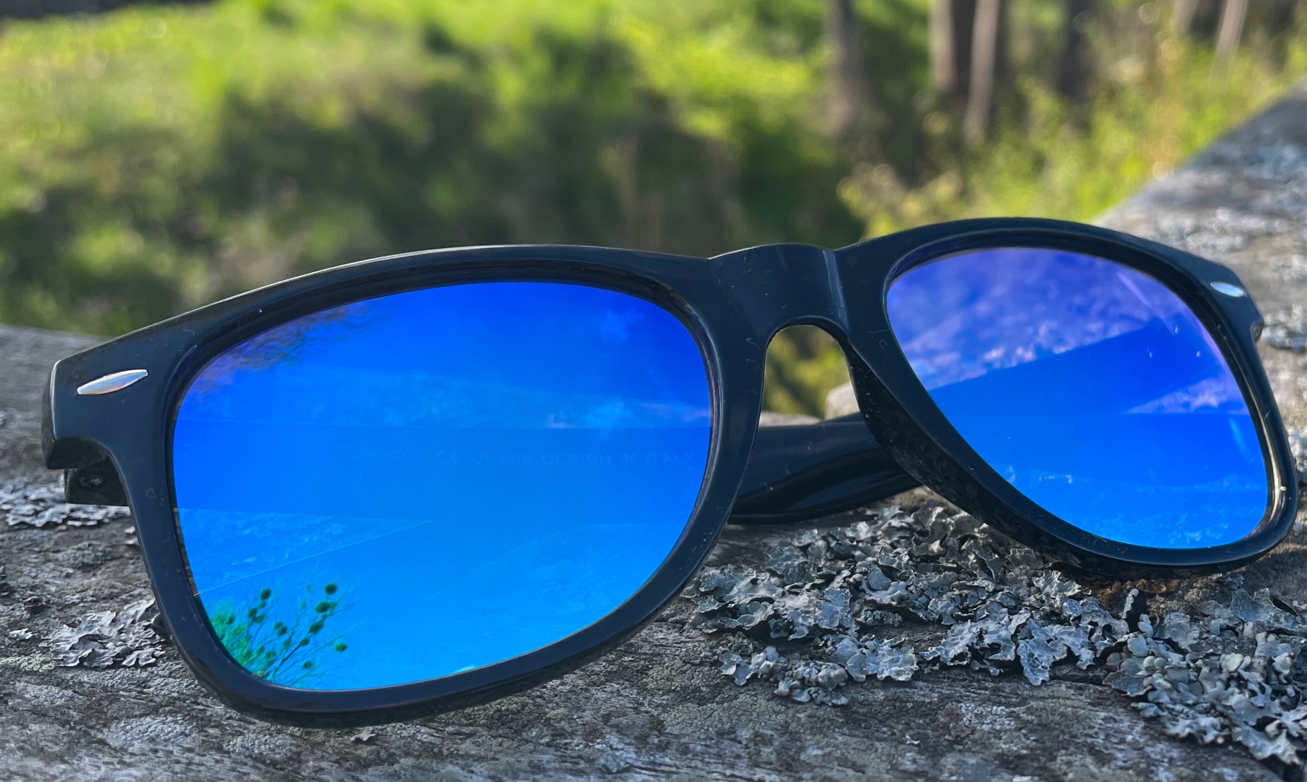 OKULARY PRZECIWSŁONECZNE LUSTRZANKI Fason nerdy