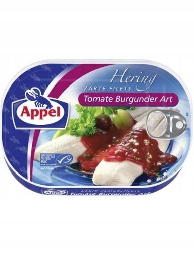 4x Appel .Appel Filé sleďový v burgundské omáčce 200 g