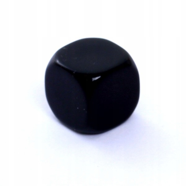 

Rebel Kość K6 6 Ścian Bez Symboli Czarna 16mm