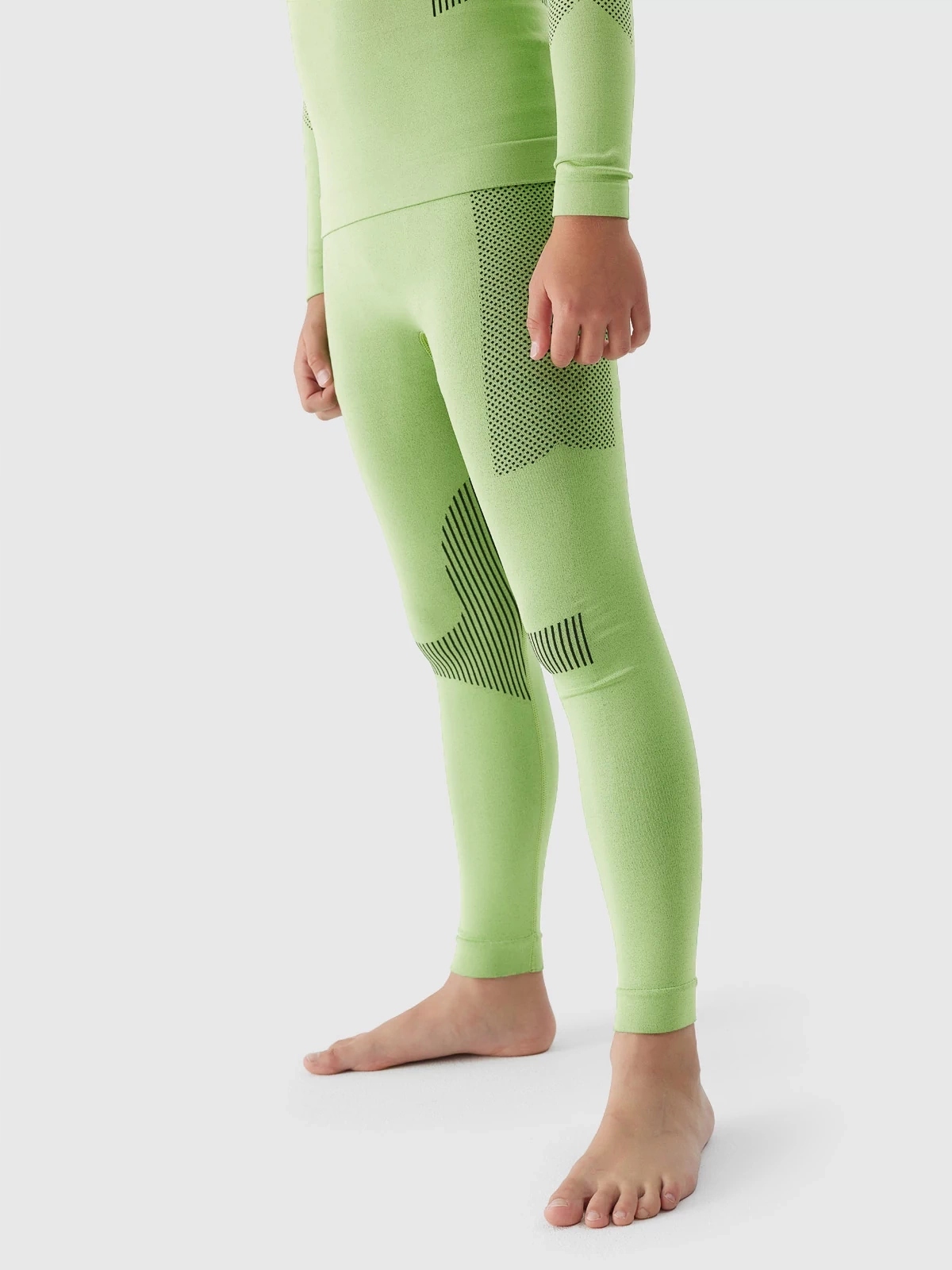 BIELIZNA TERMOAKTYWNA DZIECIĘCA 4F GÓRA DÓŁ ZESTAW SPORT AW23M093 164 Materiał dominujący poliamid