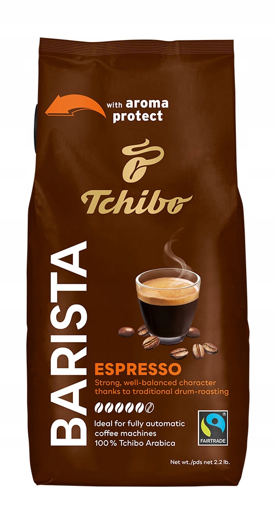 Levně Tchibo Barista Espresso Káva Zrnková 1 kg Arabika
