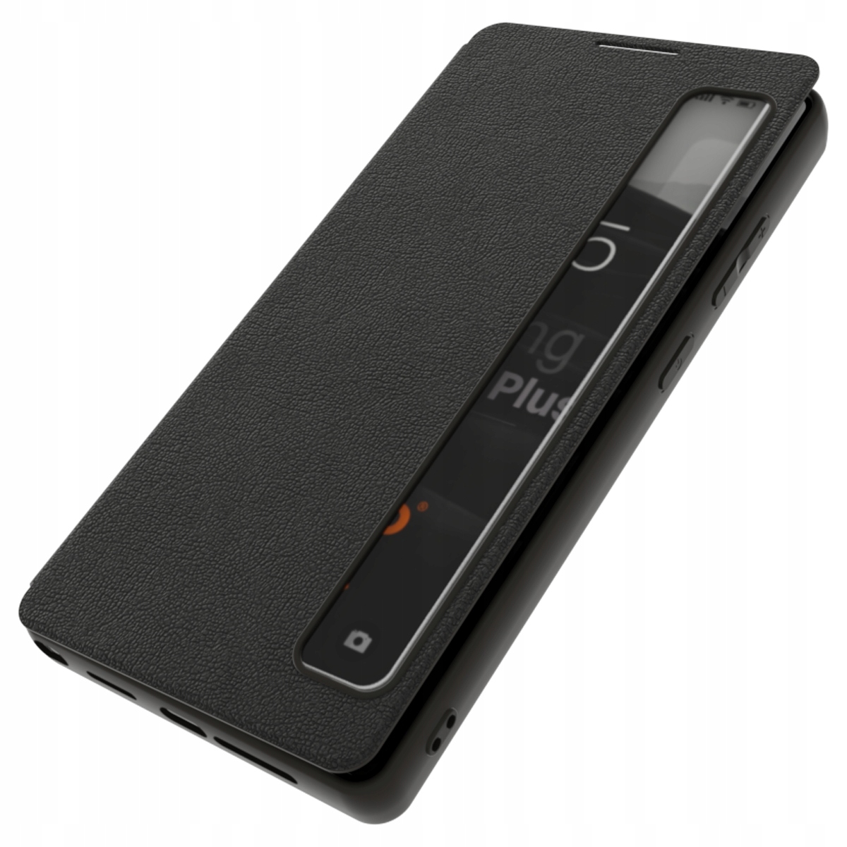 Etui z klapką Smart View do Galaxy S26+ Plus, skóra, obudowa, pokrowiec