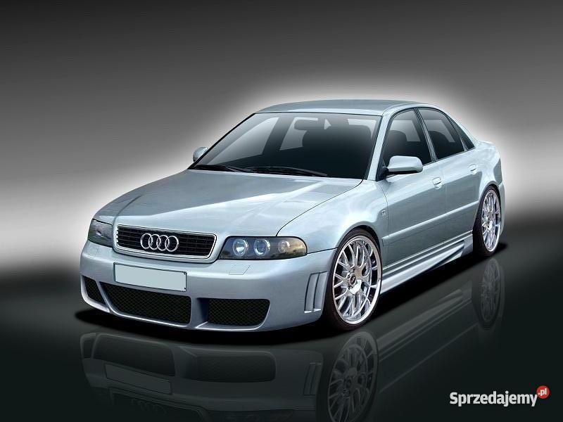 ZDERZAK PRZEDNI RS AUDI A4 B5 RS4 ZDERZAK PRZÓD NOWY PODKŁAD Stan opakowania oryginalne