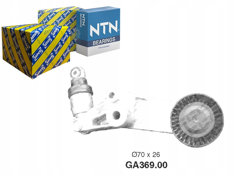 РОЛИК НАТЯГУВАЧ РЕМЕНЯ ПОЛІКЛИНОВОГО SNR66200w092 166