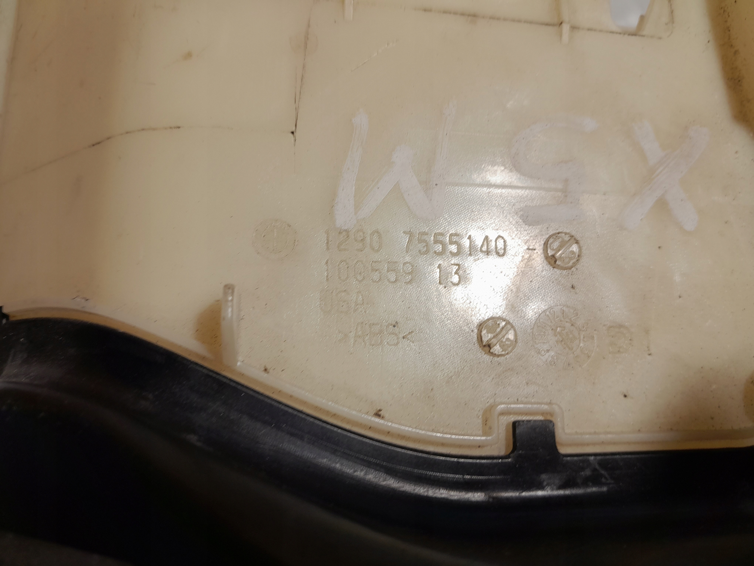 BMW X5 E70 X6 E71 Console Support plaque STEROWNIKA 7555140 7572985
