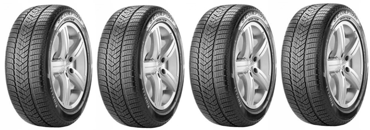 4X 235 / 50R18 PIRELLI SCORPION WINTER 101V