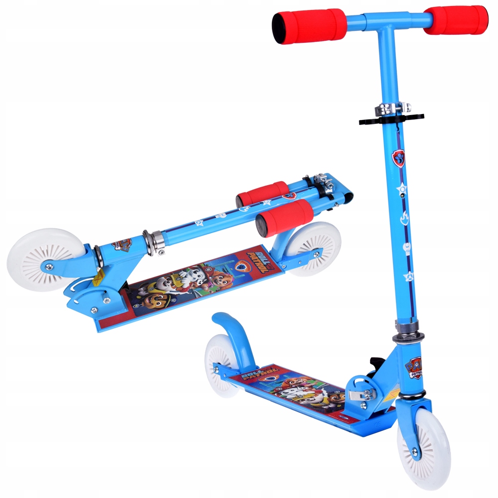 Hulajnoga składana dwukołowa Psi Patrol 50 kg Niebieska SP0852