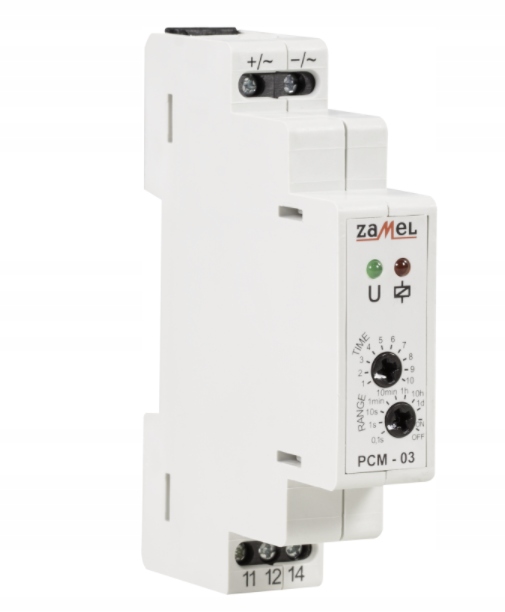 Przekaźnik bistabilny z wyłącznikiem czasowym PBM-03/24V Zamel