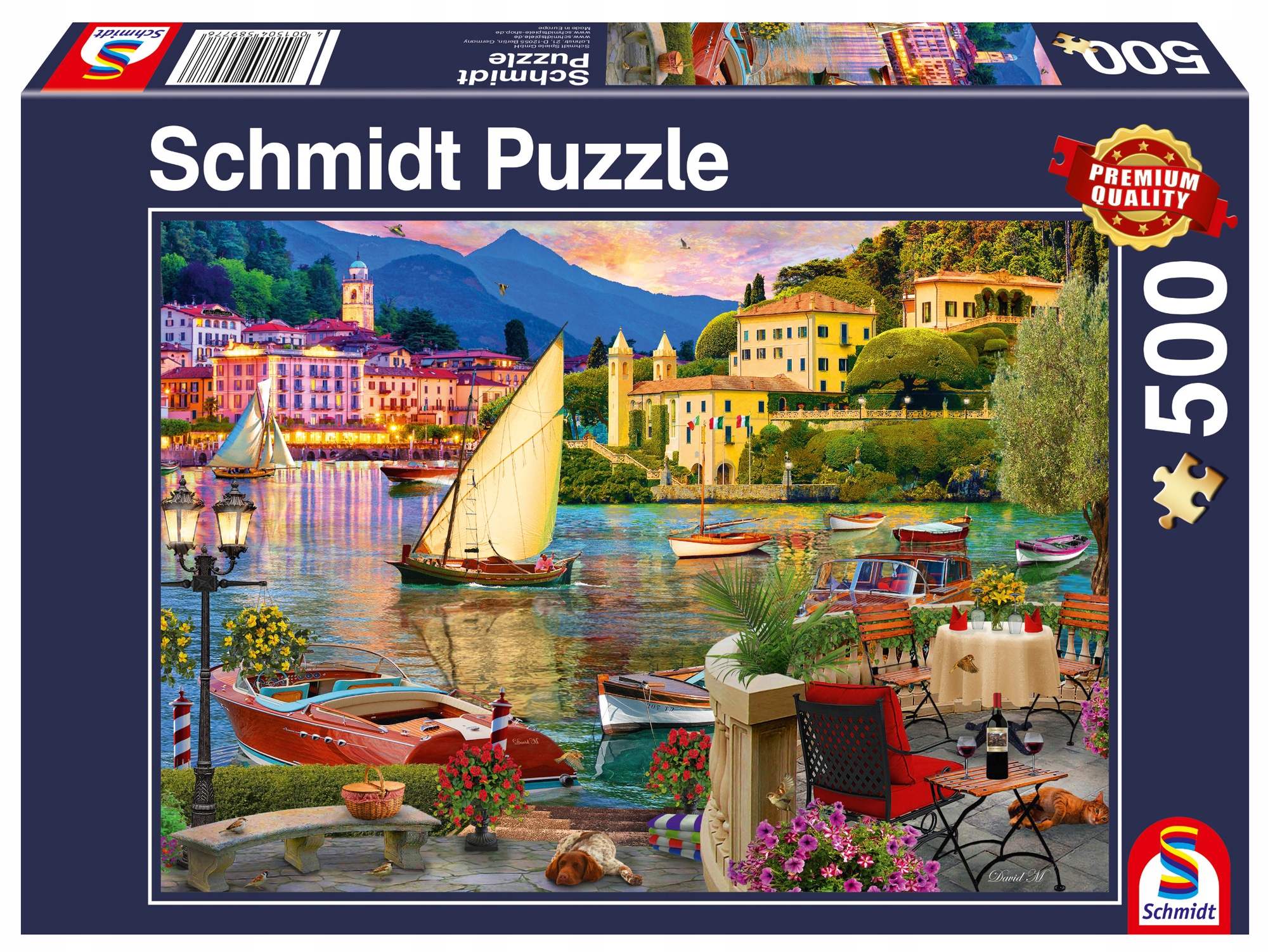 

Schmidt Pq Puzzle 500 el Włoski fresk