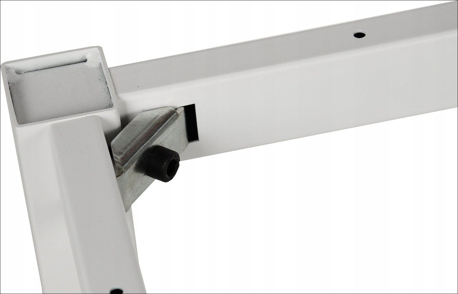 STELAŻ STOŁU BIURKA NOGA KWADRATOWA RAMA 200X80 Wysokość produktu 72.5 cm