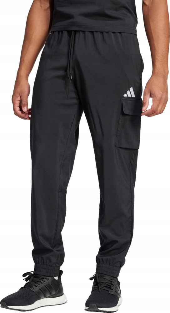 Pánské Kalhoty Adidas Essentials Small Logo Cargo Černé JF3538 vel. M