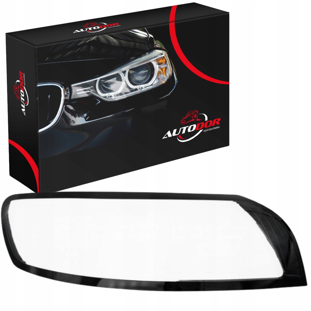 Volvo S40 Lift 2007-2012 Stínítko Sklo Světlometu Předního Světla Nové Pravé