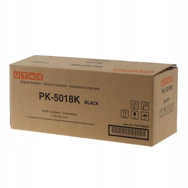 Toner Black Utax PC3562 PK-5018K, PK5018K (1T02TW0UT0, 1T02TW