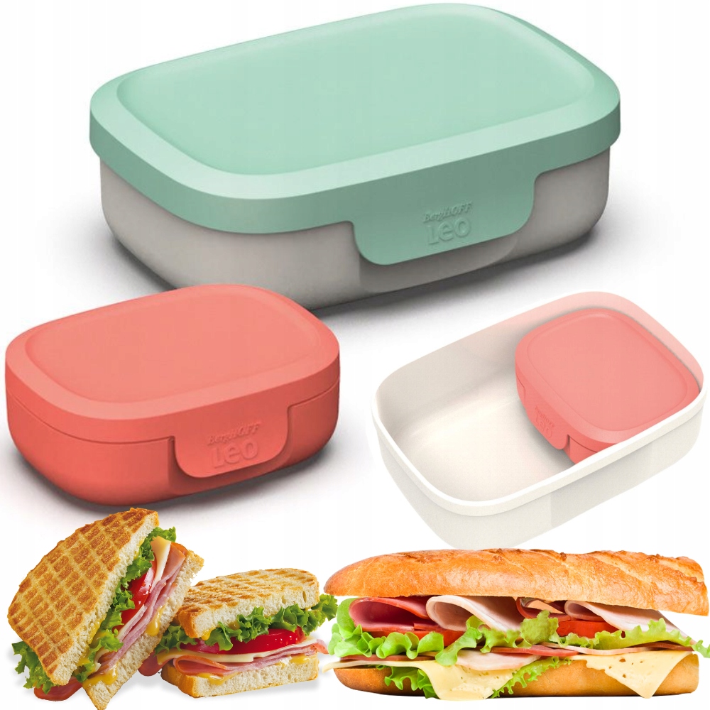 

BergHOFF Pojemnik Lunchbox Śniadaniówka 2 Sztuki