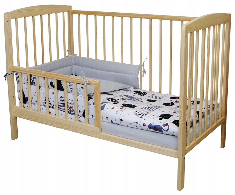 ŁÓŻECZKO DZIECIĘCE Andrzej SOSNOWE SOLIDNE TANIO!! Długość 120 cm