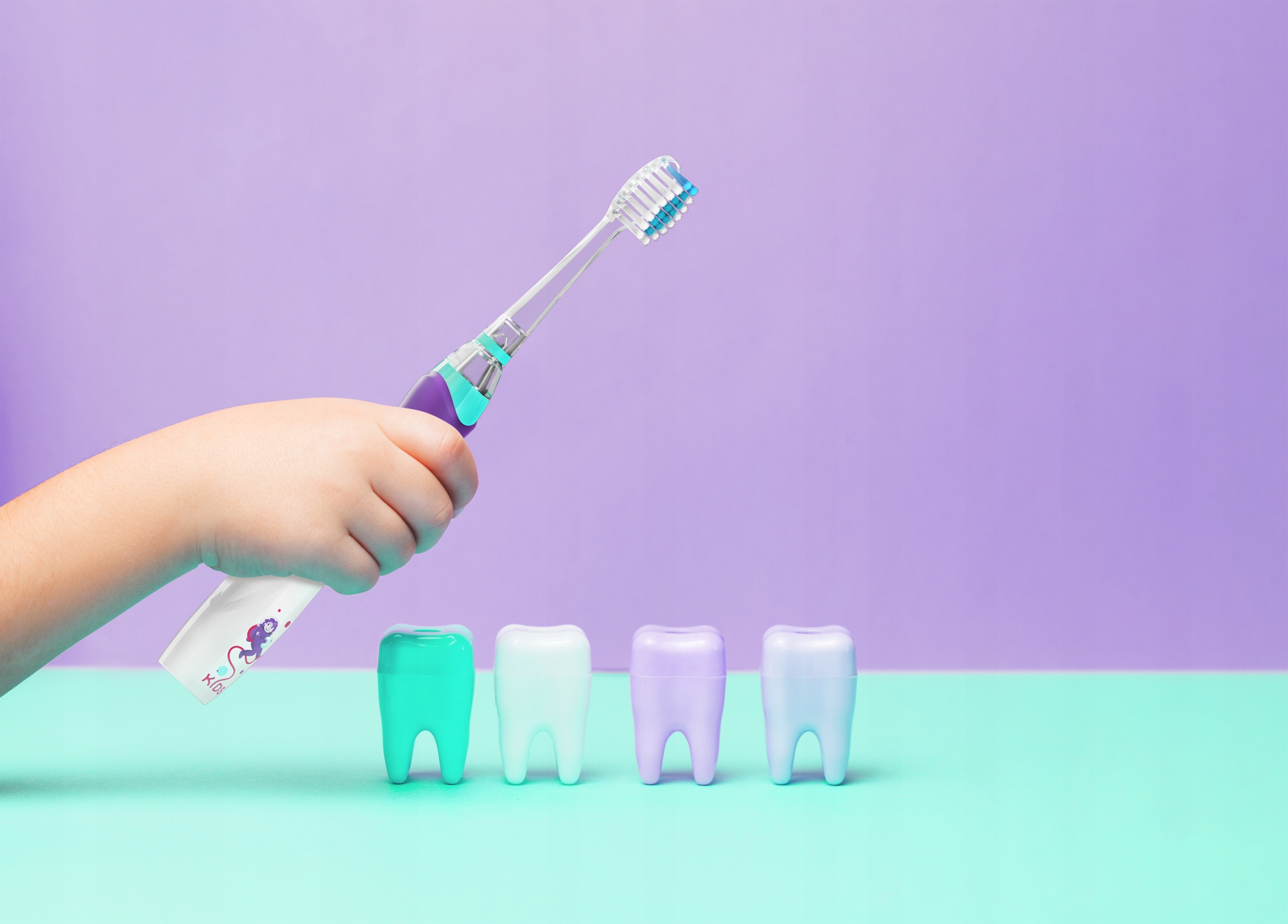 Szczoteczka elektryczna do zębów dla dzieci 3-6 FEELO KIDS Wiek dziecka 3 lata +