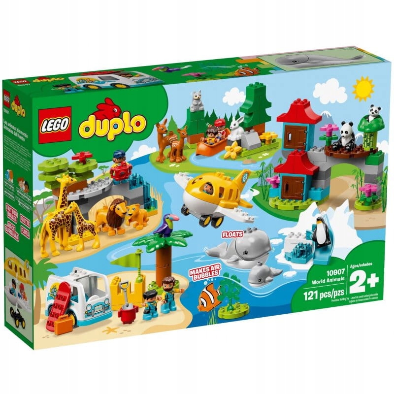 LEGO DUPLO 10907 TOWN ZWIERZĘTA ŚWIATA