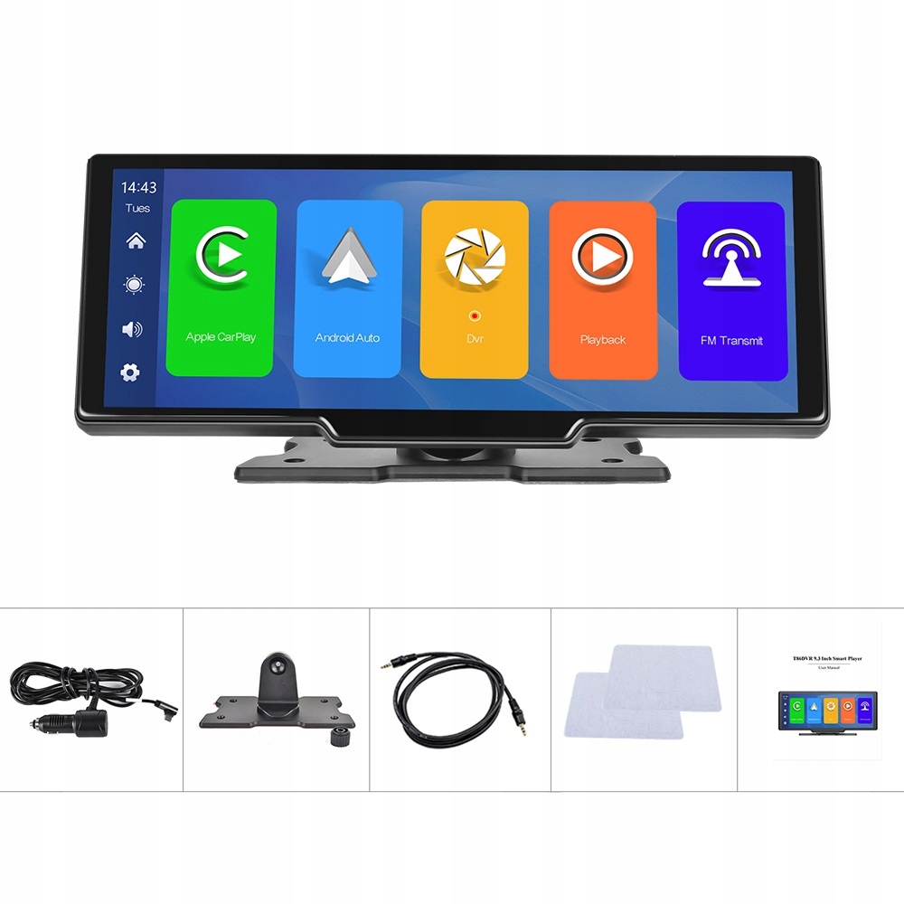 Stacja Multimedialna do Samochodu Radio 10,26" Android AUTO Apple CARPLAY Kod producenta RADIO CARPLAY / ANDROID AUTO