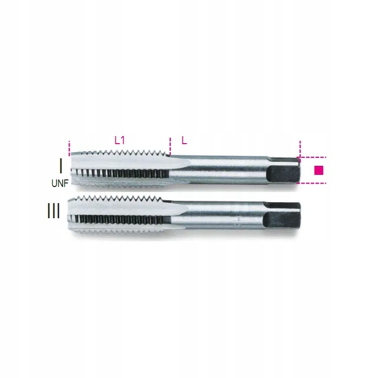 Gwintownik ręczny UNF 9/16x18, 2-cz., 433ASF Beta