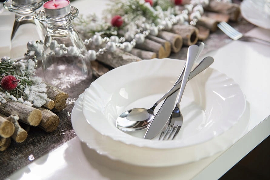 SALATERKA BIANCO 20 CM BIAŁA Kolor biały