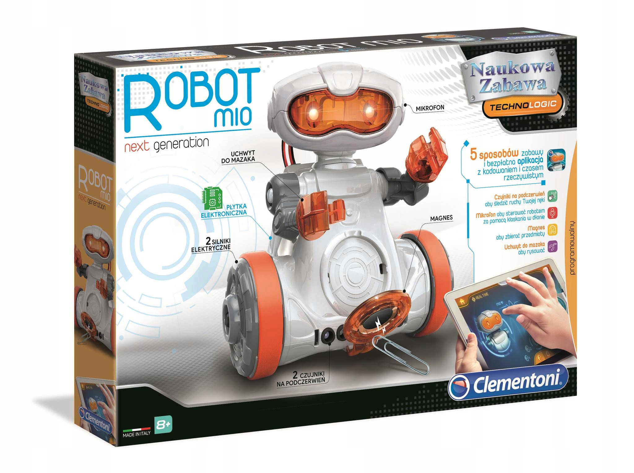 Robot pro děti KONSTRUKČNÍ hračka Mio SET za 755 Kč - Allegro