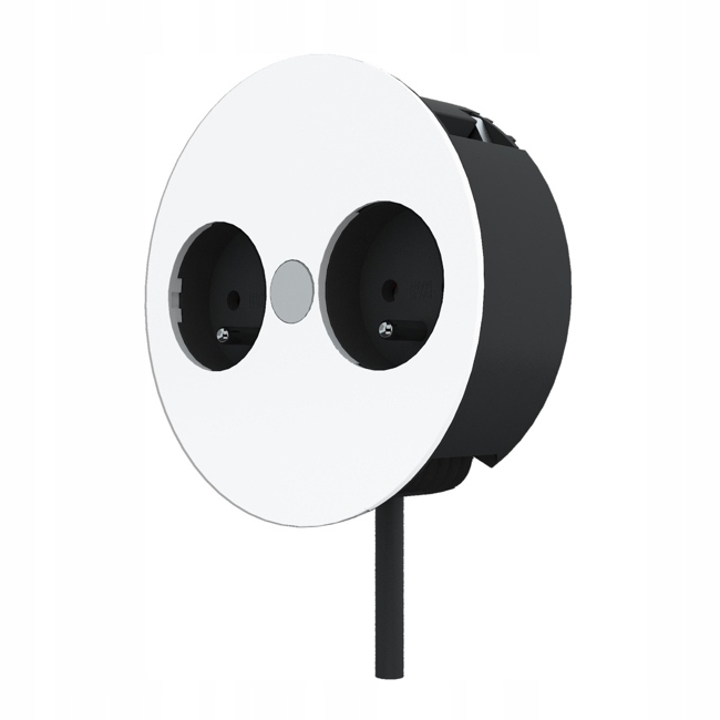 Dvojitá zásuvka na pracovní desku Bachmann Twist BHM931252