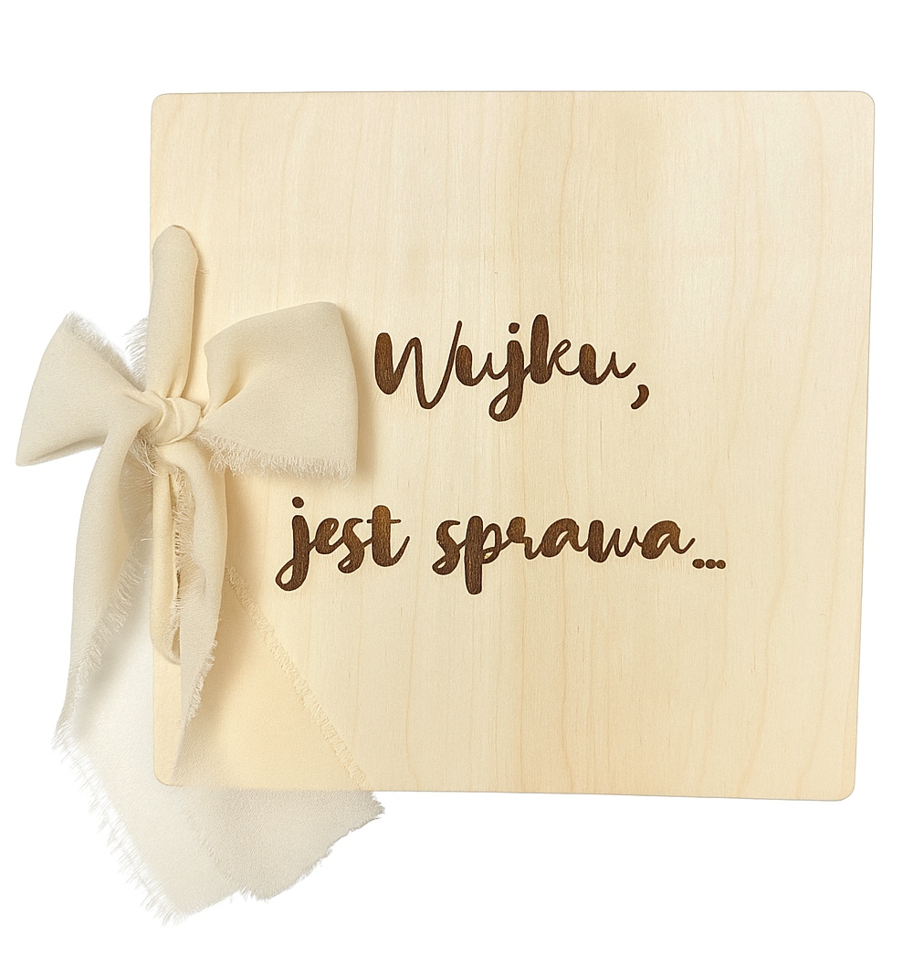 PROŚBA ZAPYTANIE DLA OJCA CHRZESTNEGO - WUJKU JEST SPRAWA