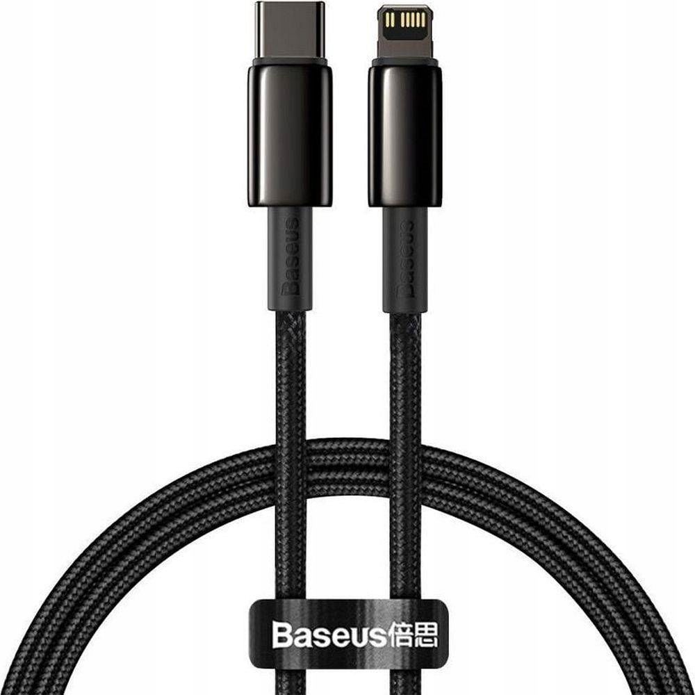 Baseus Kabel Typ C Do Apple Lightning 8-Pin Pd20W Tungsten Gold Catlwj-01