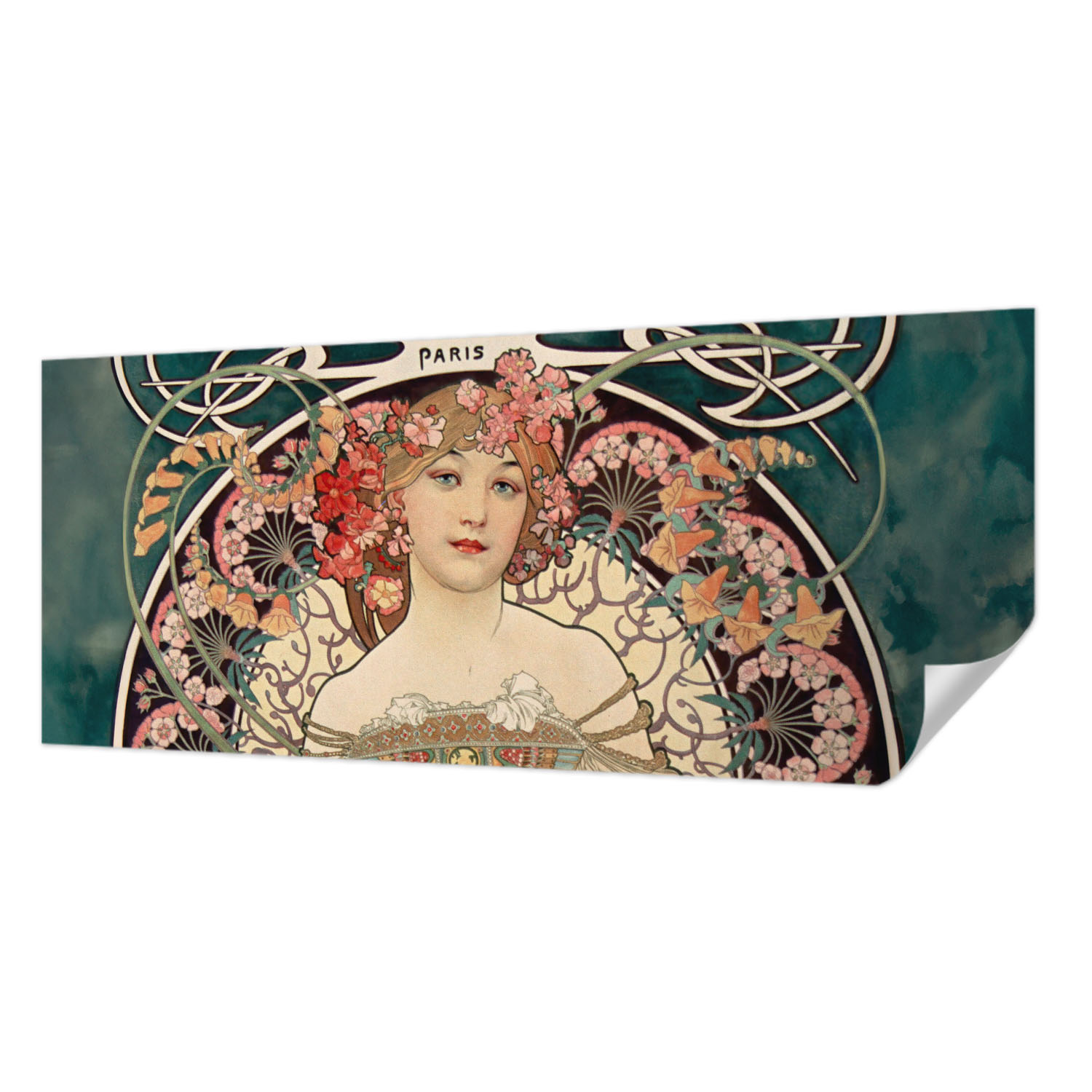 Fototapeta Samolepicí Expresní obnova Květinová symetrie 250 x 104 cm