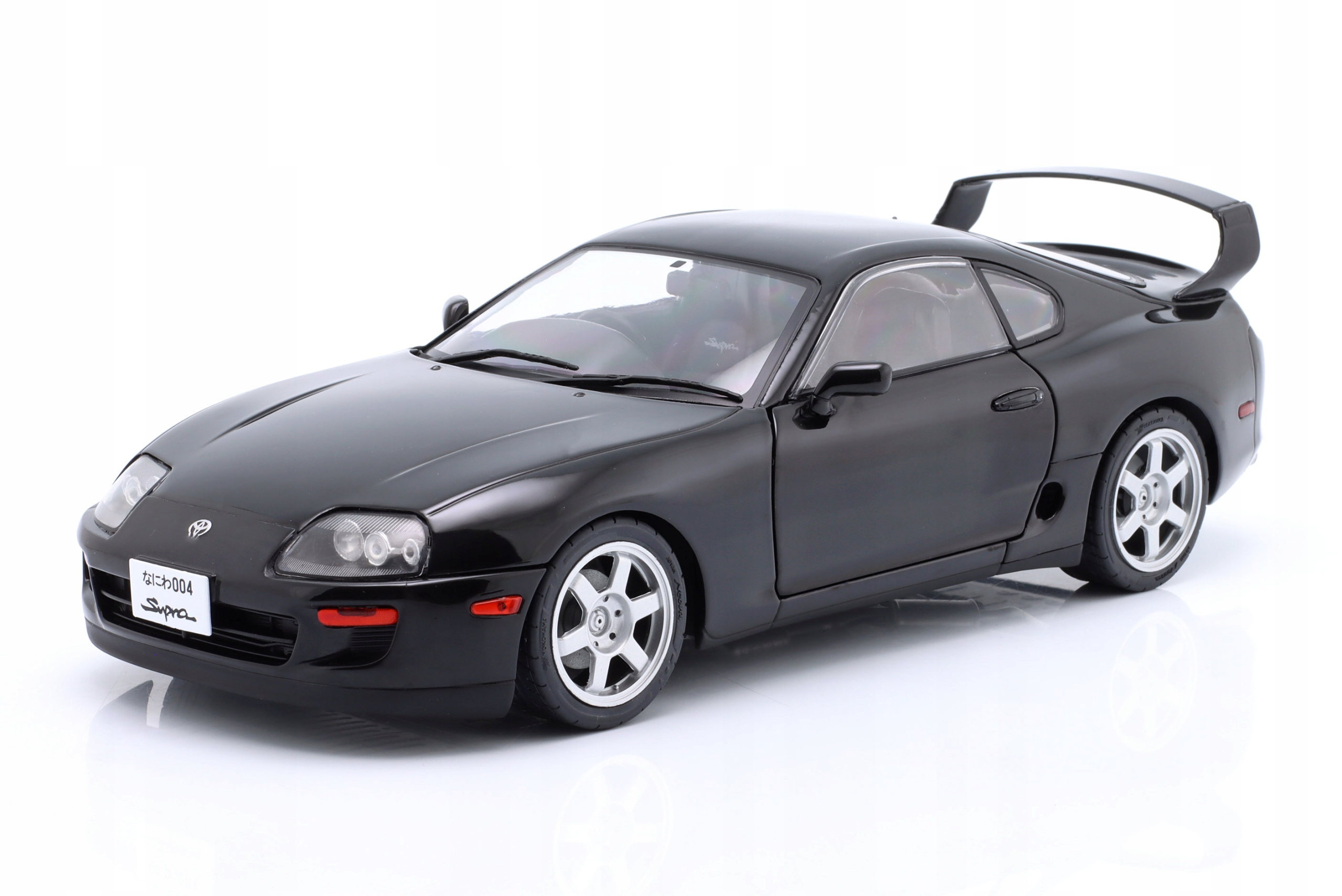 Toyota Supra MK4 Mk.4 (A80) A80 Coupe 1993 Astral Black Solido 1:18 Model