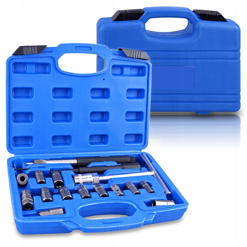 Frézy Na Čištění Zásuvek Vstřikovačů 17 Ks – Fréza Vstřikovačů