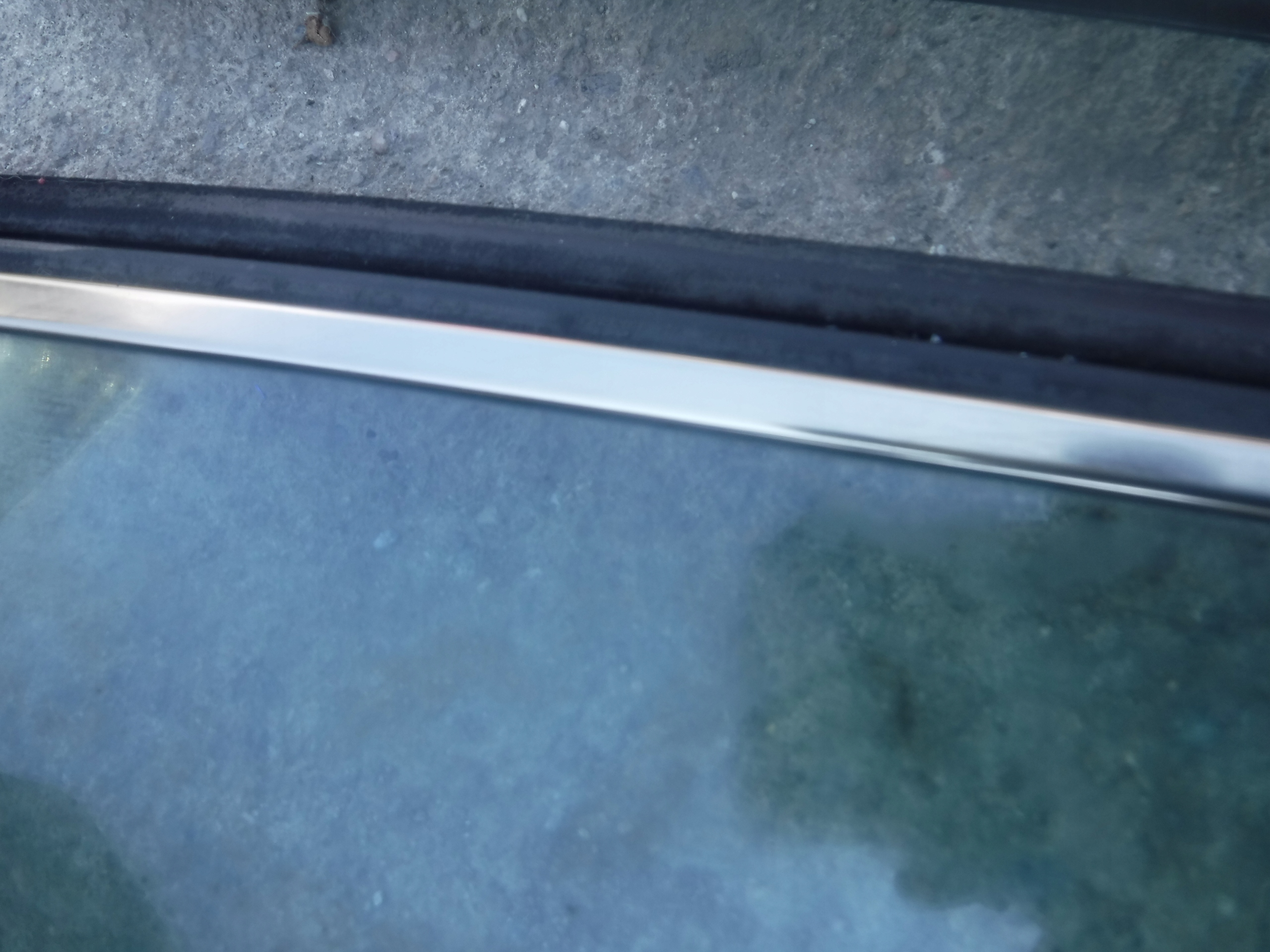 window right rear part MERCEDES W124 COUPE CABRIO
