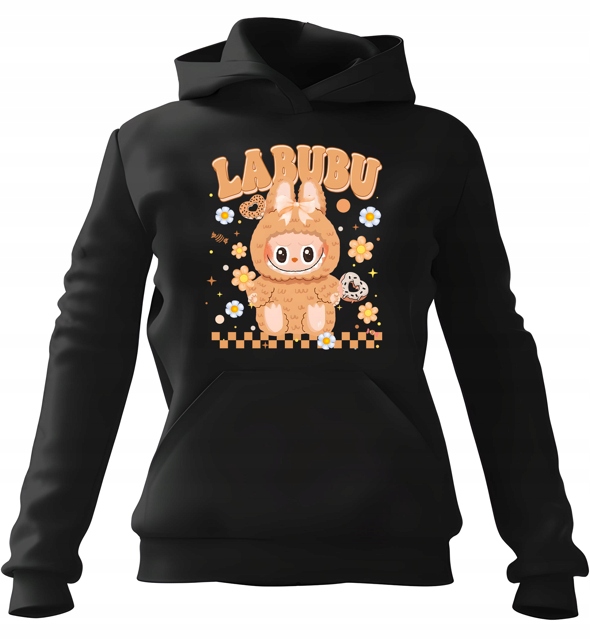 pánská mikina s kapucí Labubu Bow Xs pro muže, muže a muže
