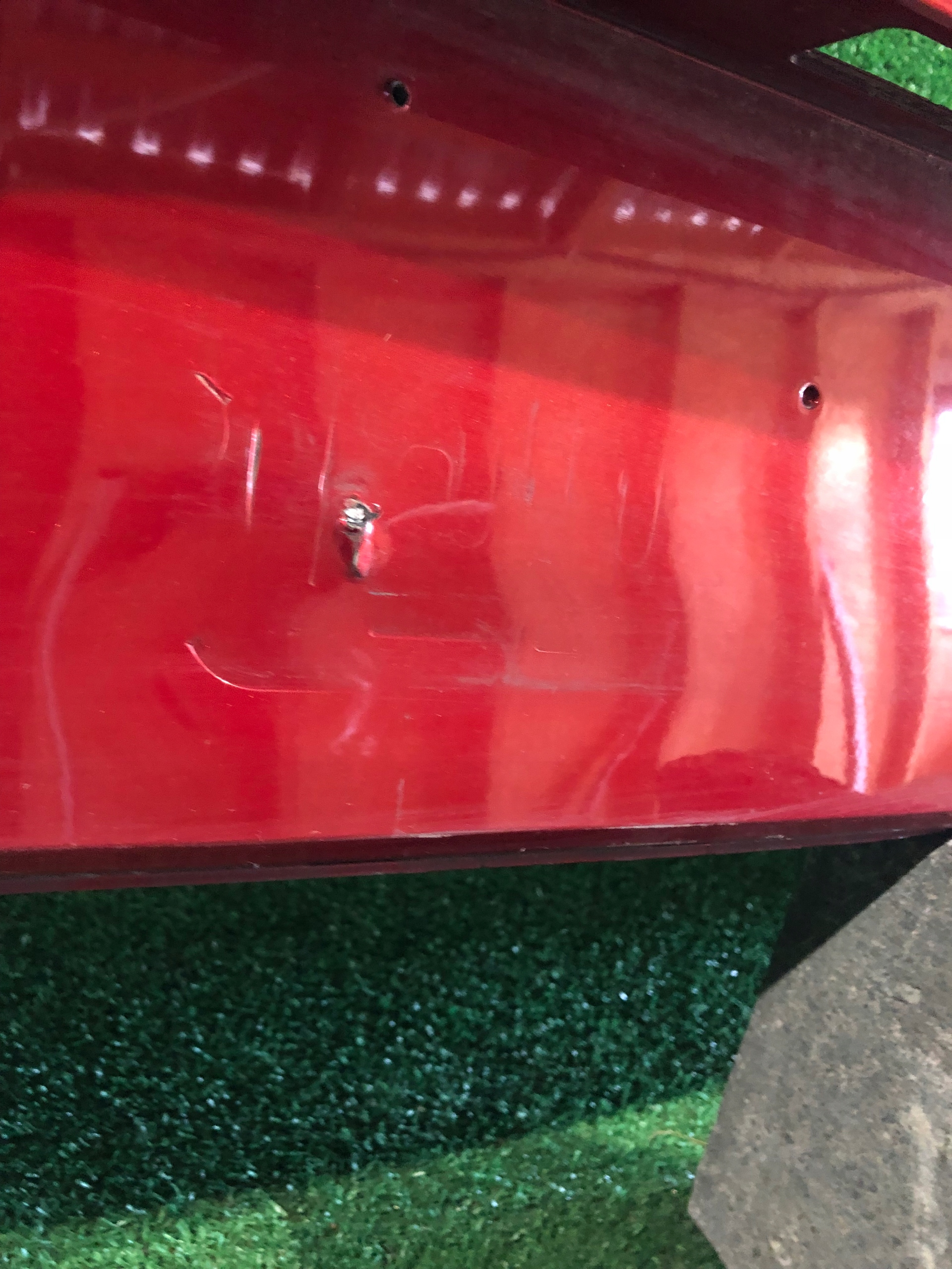 bumper rear rear part SEAT IBIZA V 5 NR.1261