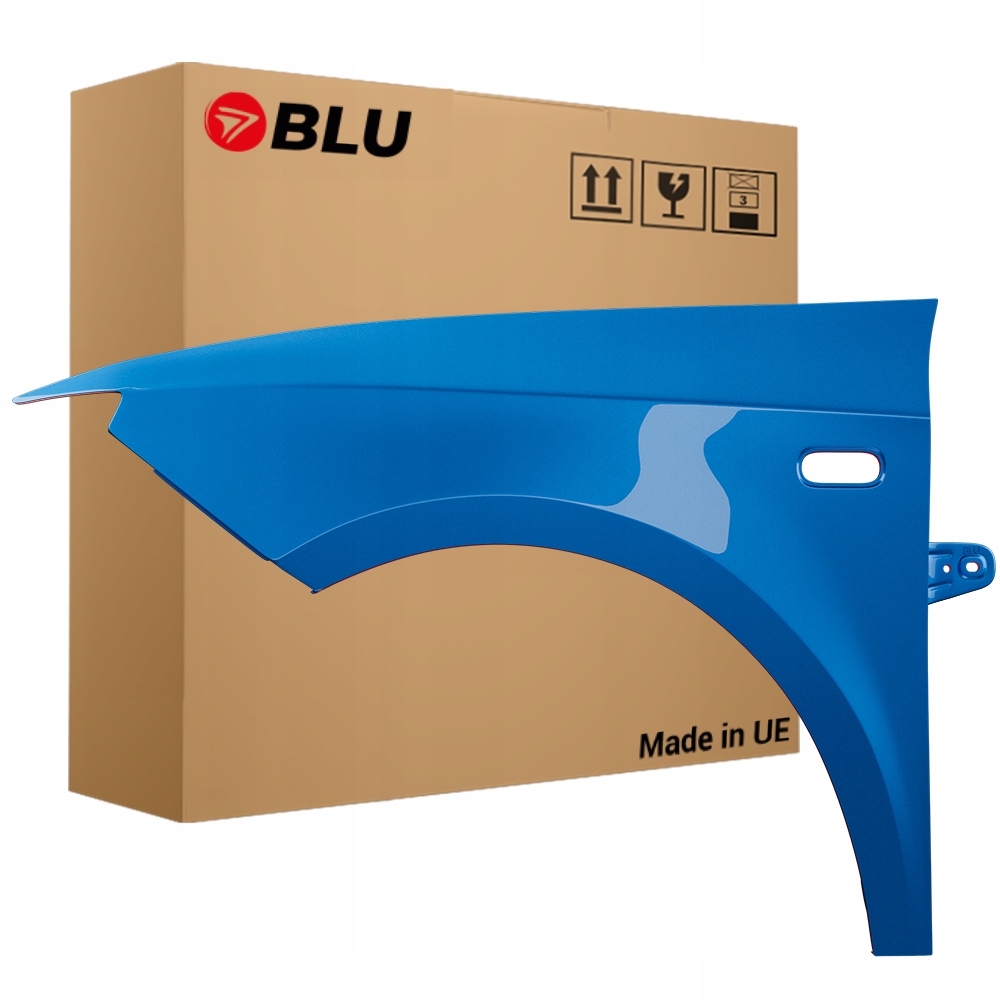 Blatník Blu Seat Ibiza IV 4 6J LZ5F levý modrý 08-17 přední pozink