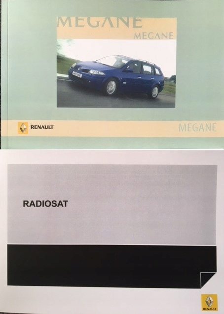 Renault megane ii 02-08 инструкция obslugi+ радио