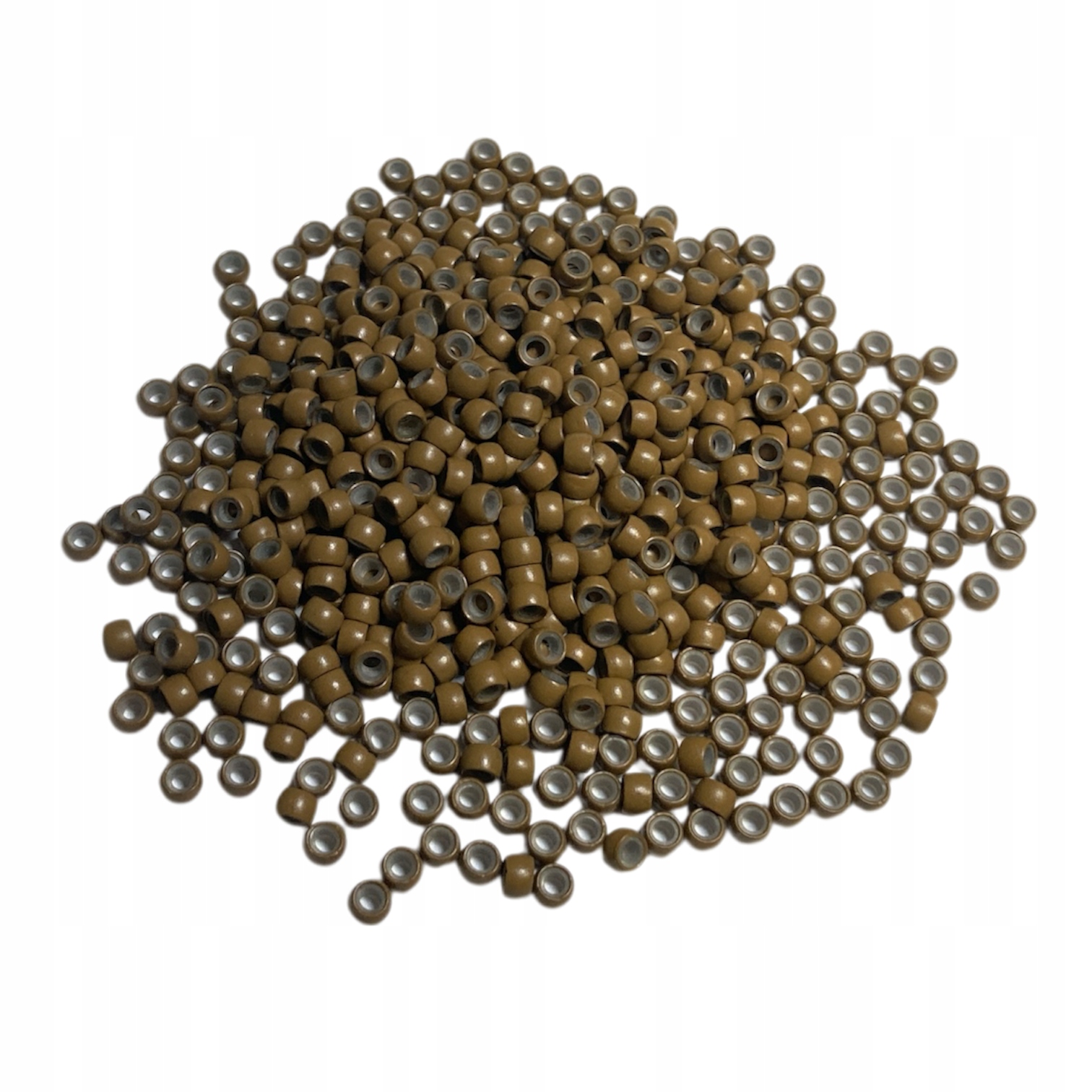 NANORINGI NANO RINGI Z SILIKONEM DO PRZEDŁUŻANIA WŁOSÓW 50 SZT KOLOROWE Typ z silikonem