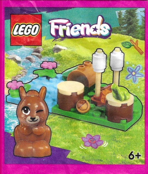 Nowy Lego Friends 562411 urocza wiewiórka i ognisko