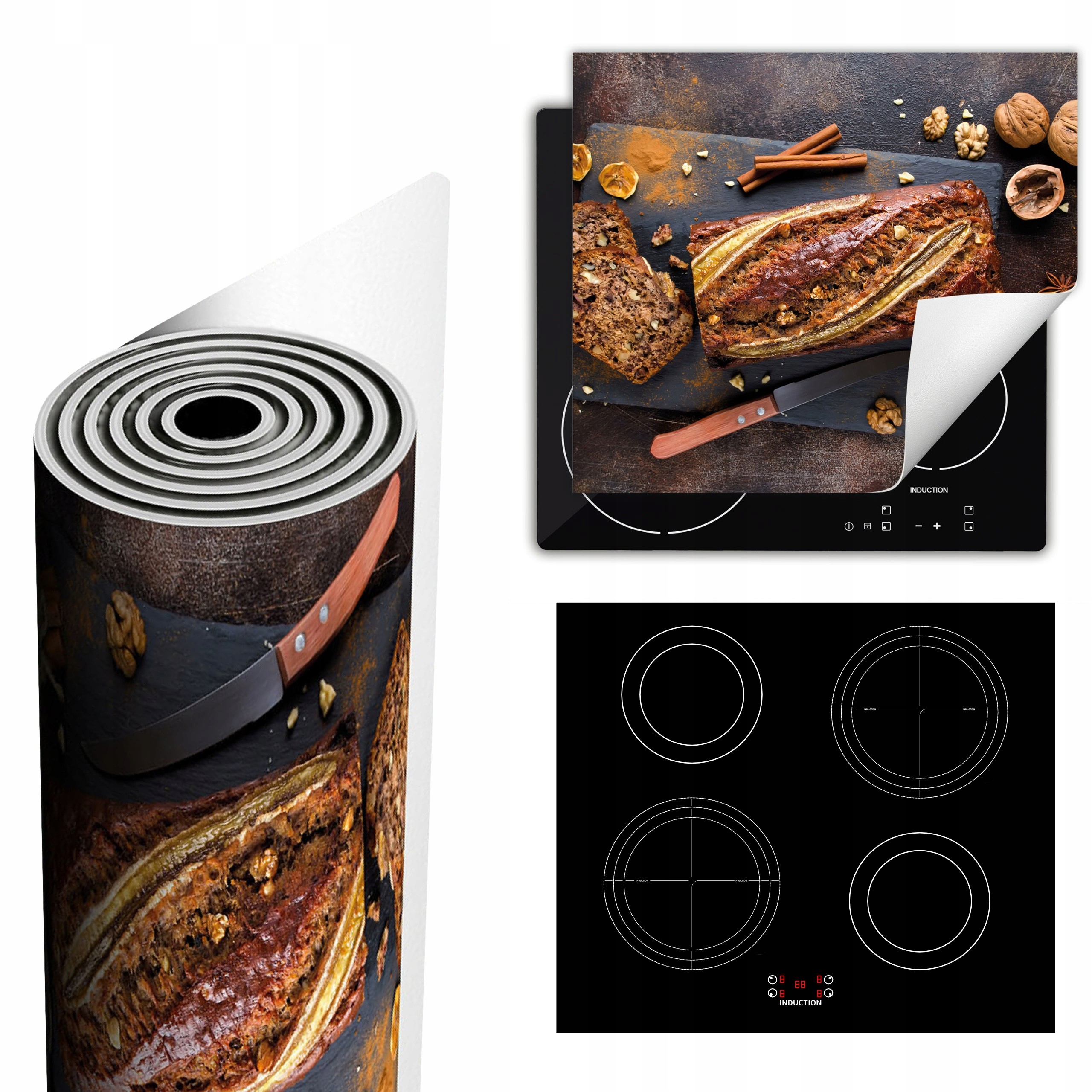 Ochranná Podložka Na Sporák Má Více Místa 60x52 Chléb kuchyně