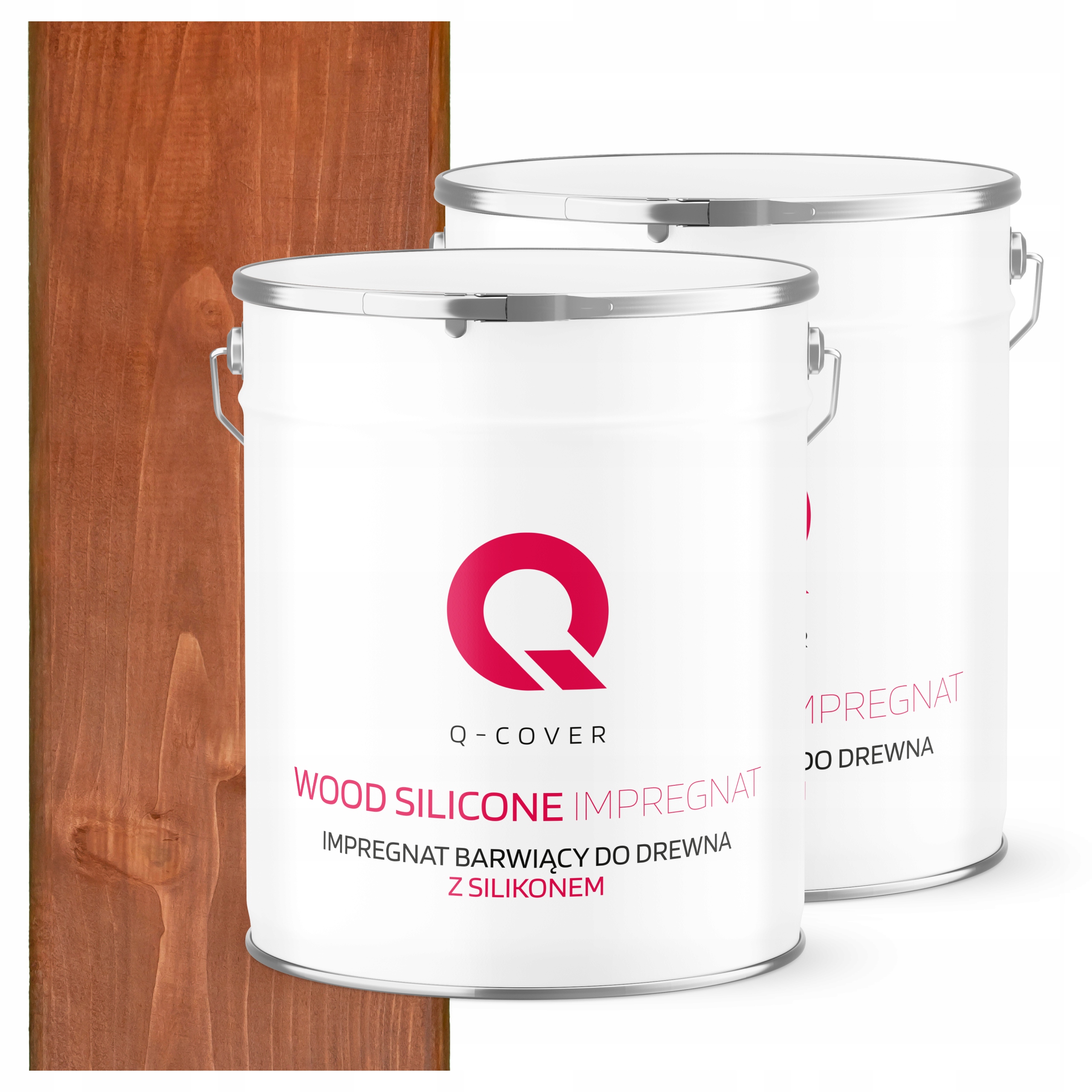 Impregnace Na Dřevo Extra Barva Se Silikonem Chránící Barvy Světlý Ořech 5L